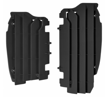 Cache radiateur POLISPORT noir Kawasaki KX450F