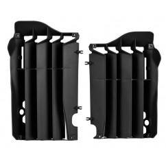 Cache radiateur POLISPORT noir Kawasaki KX250F