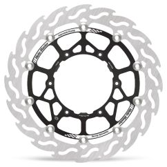 BRAKE ROTOR SUPERMOTO RACING FLOATING FLAME FRONT