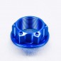 NUT TOP YOKE M25X1.00 BLUE