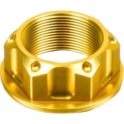 NUT TOP YOKE M25X1.00 GOLD