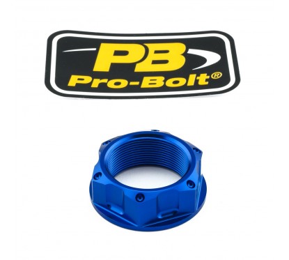 NUT TOP YOKE M28X1.00 BLUE