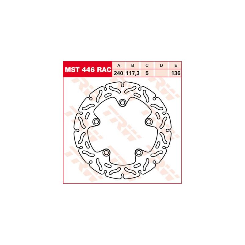 BRAKE ROTOR NON-FLOATING RAC-DESIGN