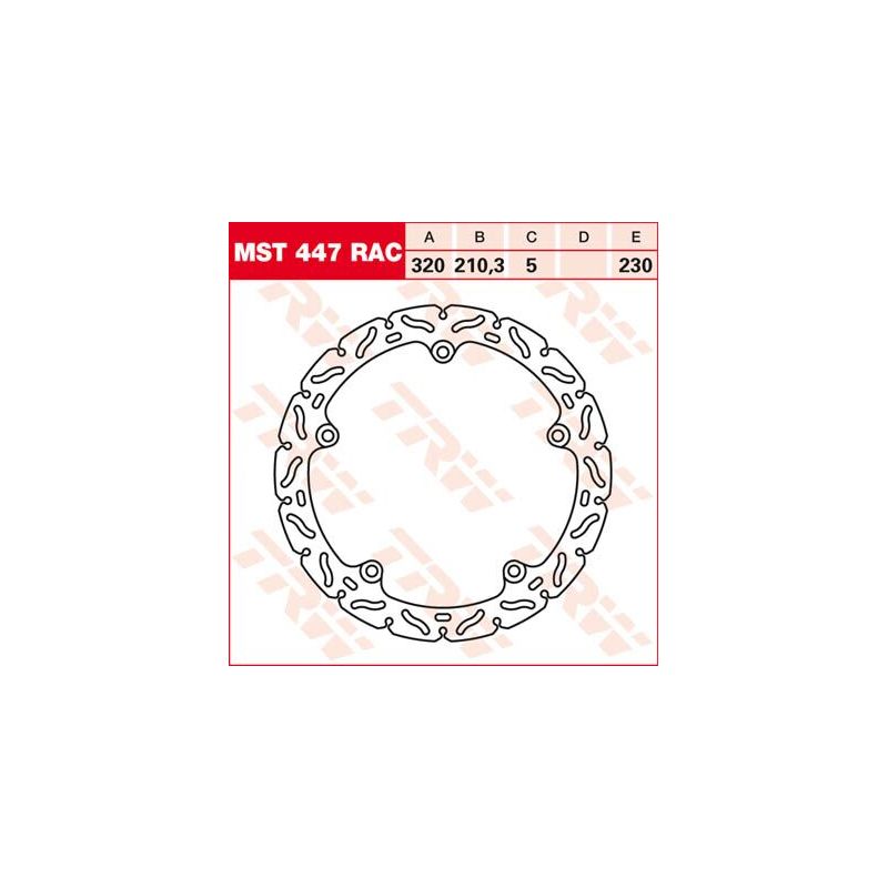 BRAKE ROTOR NON-FLOATING RAC-DESIGN - 17102677