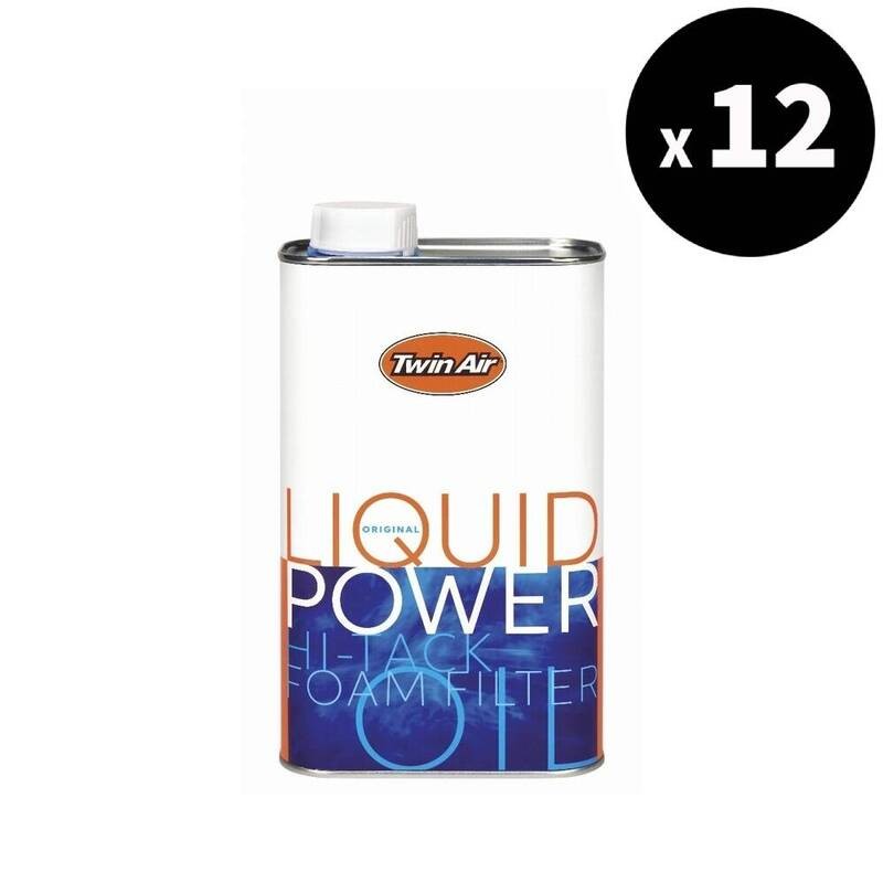 Huile pour filtre à air TWIN AIR Liquid Power - Bidon 1L x12