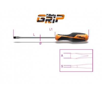 Tournevis plat BETA 5,5x100mm