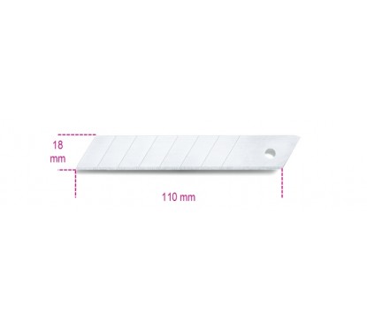 Etui de 10 lames sécables 18 mm BETA pour 1771 et 1771BM