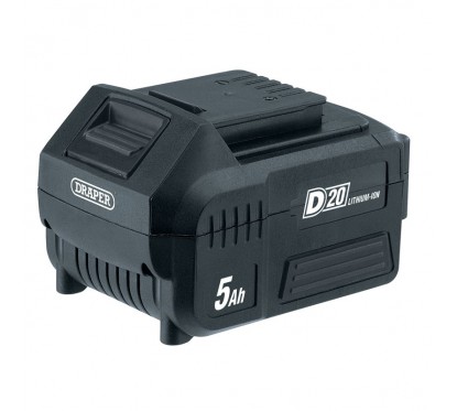 Batterie DRAPER D20 20V 5.0Ah Lithium-Ion