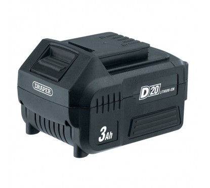 Batterie DRAPER D20 20V 3.0Ah Lithium-Ion