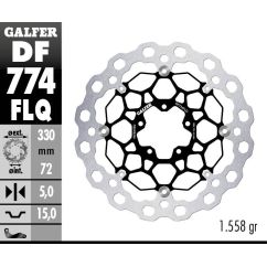 BRAKE ROTOR FLOATING CUBIQ - 17104108