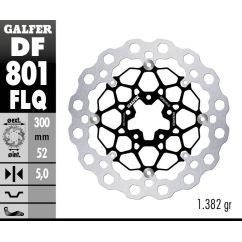 BRAKE ROTOR FLOATING CUBIQ - 17104112