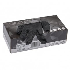 Gants en nitrile DRAPER noir - (100 pièces)