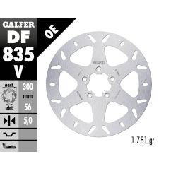 BRAKE ROTOR FIXED ROUND - 17104228