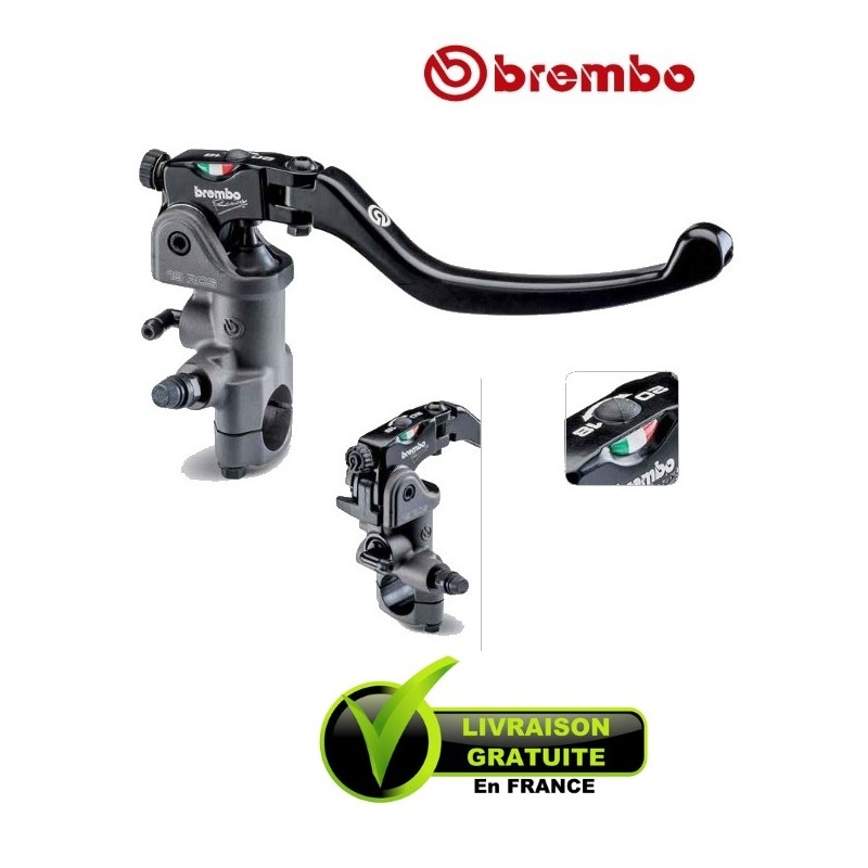 MAITRE-CYLINDRE BREMBO RADIAL PR17 RCS LEVIER LONG REPLIABLE