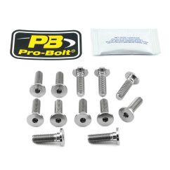 BRAKE ROTOR MOUNTING BOLT KIT TITANIUM