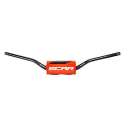 HANDLEBAR O2 LOW BK/OR PAD