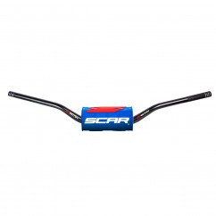 HANDLEBAR O2 LOW BK/BL PAD