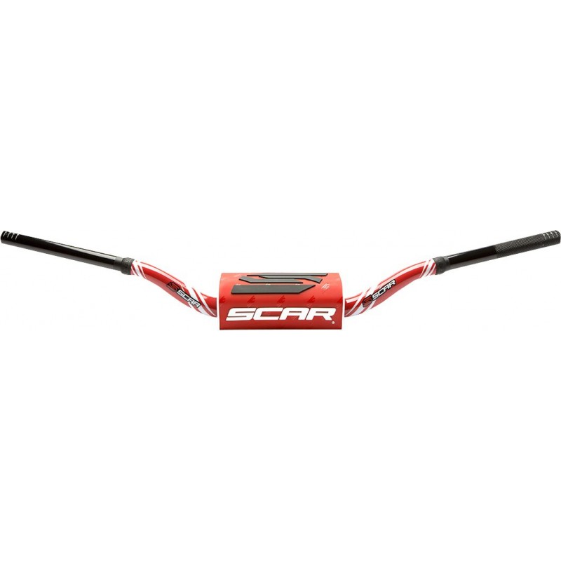 HANDLEBAR O2 LOW RD/RD PAD