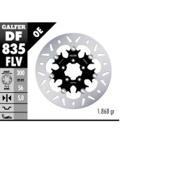 BRAKE ROTOR FLOATING ROUND - 17104230