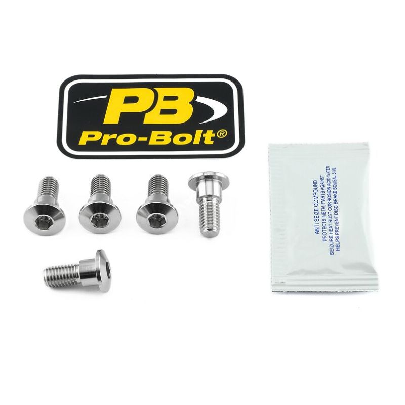 BRAKE ROTOR MOUNTING BOLT KIT STAINLESS STEEL - 17104272