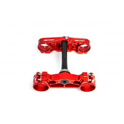 TRIPLE CLAMPS GASGAS 24- RED