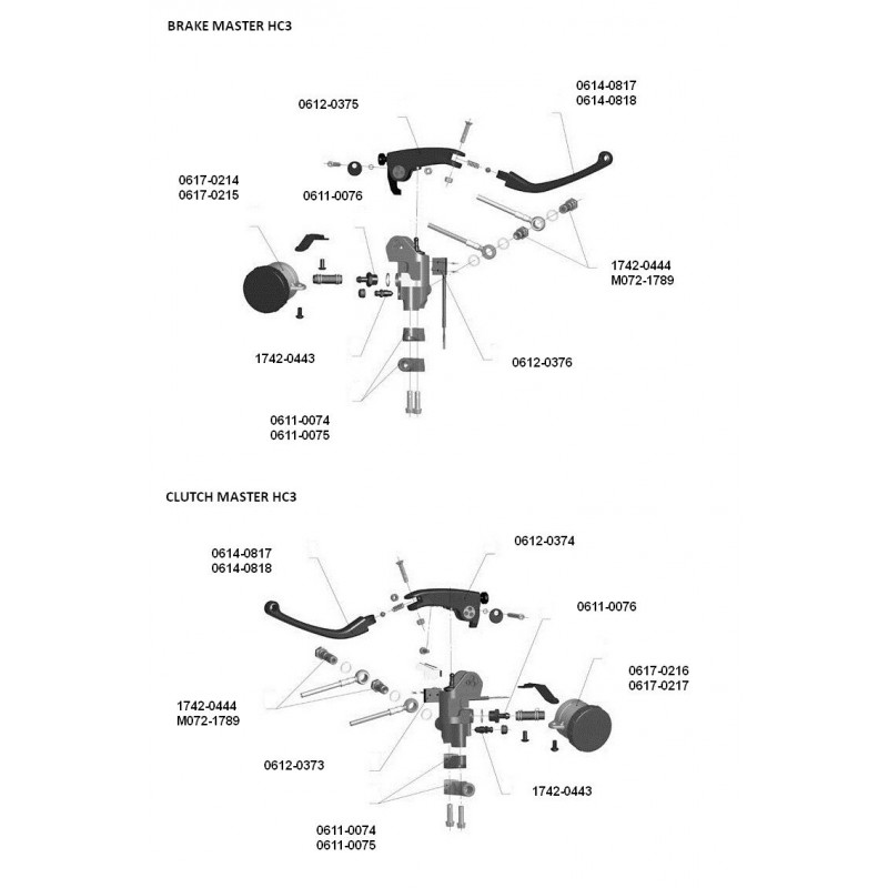 MIRROR CLAMP HC3 GD