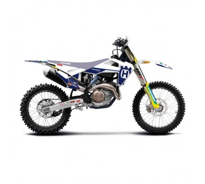 Kit déco BLACKBIRD Replica Factory Team pour Husqvarna