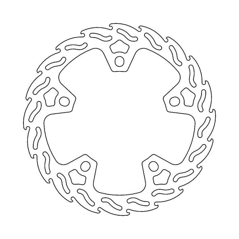BRAKE ROTOR FIXED FLAME