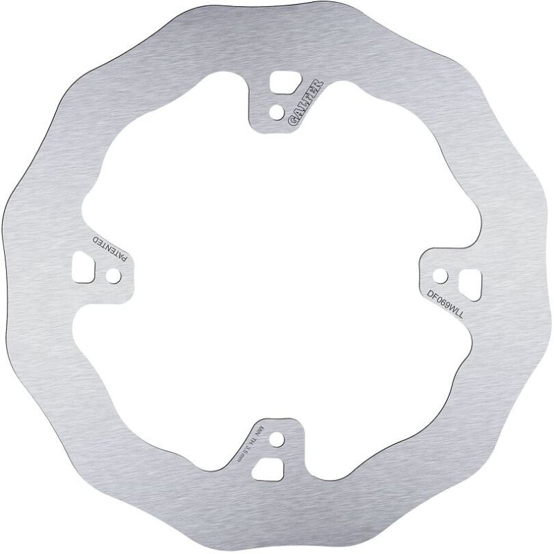BRAKE DISC FIXED WAVE SOLID