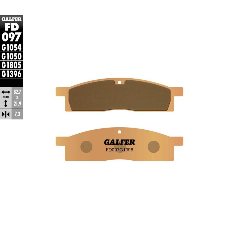 BRAKE PAD STREET SINTER