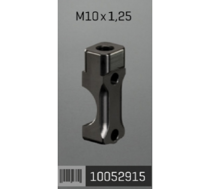 Demi Cocotte ABM ISAAC4 RACE - Fileté pour rétroviseur M10x125