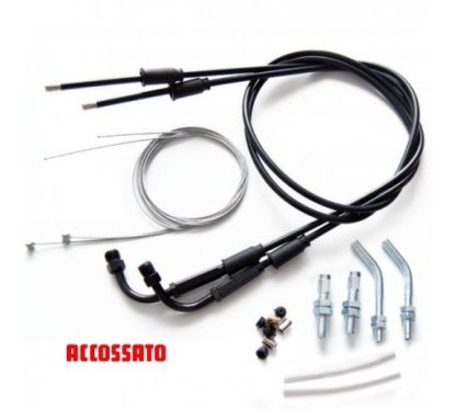 Câbles gaz Spécifiques pour tirage rapide ACCOSSATO pour KAWASAKI ZX10R 08-09