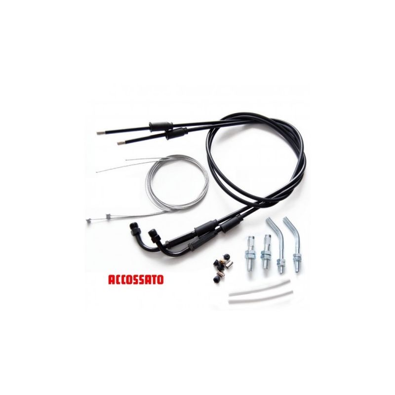 Câbles gaz Spécifiques pour tirage rapide ACCOSSATO pour YAMAHA R1 04-06