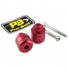 BAR END ALU HONDA 10 RED