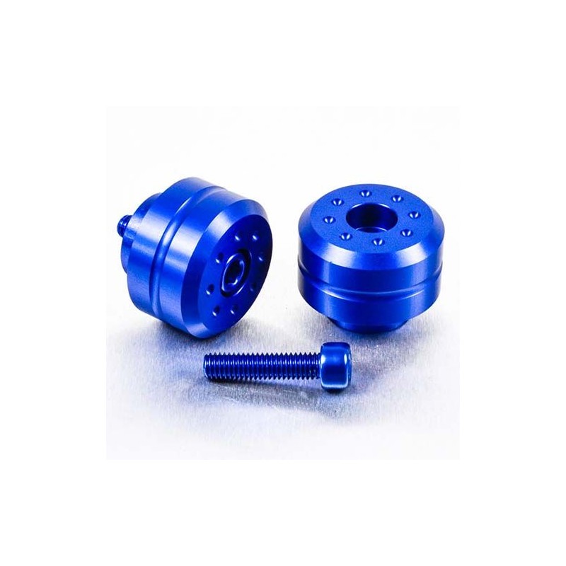 BAR END YAM 10 35MM BLUE