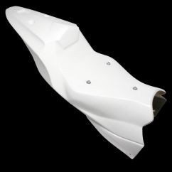 Coque arrière racing fibre de verre GSXR1000 2017-2018