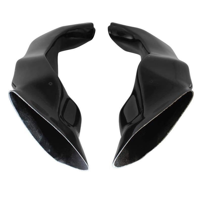 Entrées d'air racing fibre de verre noire GSXR1000 2017-2018 Entrées d'air racing fibre de verre noire GSXR1000 2017-2018