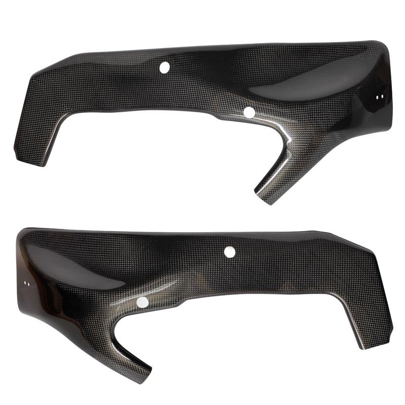 Protections de cadre carbone ZX6R 2009-2016, ZX6R 636 2013-2016 Protections de cadre carbone ZX6R 2009-2016, ZX6R 636 2013-2016