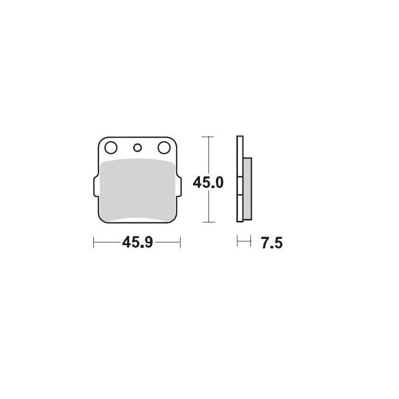 BRAKE PAD OFFROAD SINTER PRO RACING GP - 17211263