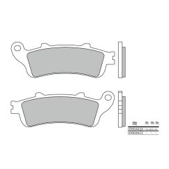 Plaquettes de frein BREMBO 07HO44CC carbone céramique