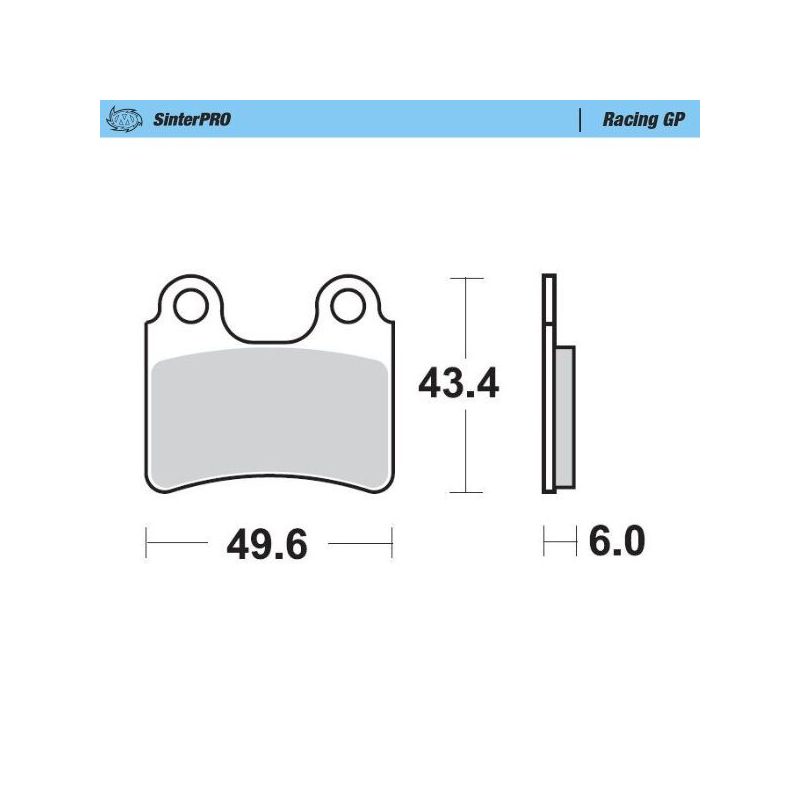 BRAKE PAD OFFROAD SINTER PRO RACING GP - 17212525