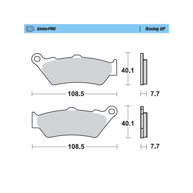 BRAKE PAD SINTER PRO MX/OFFROAD