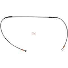 BRAKE LINE WITH HEADLIGHT USE ONLY WITH MOTO-MASTER RADIAL MASTER CYLINDER OEM LENGTH - 17411605