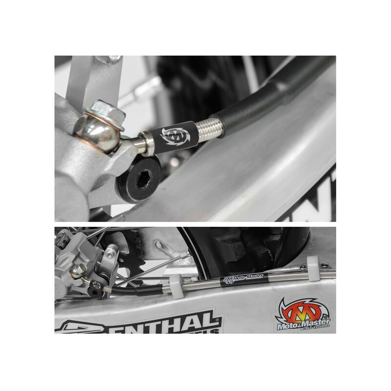 BRAKE LINE STAINLESS STEEL REAR