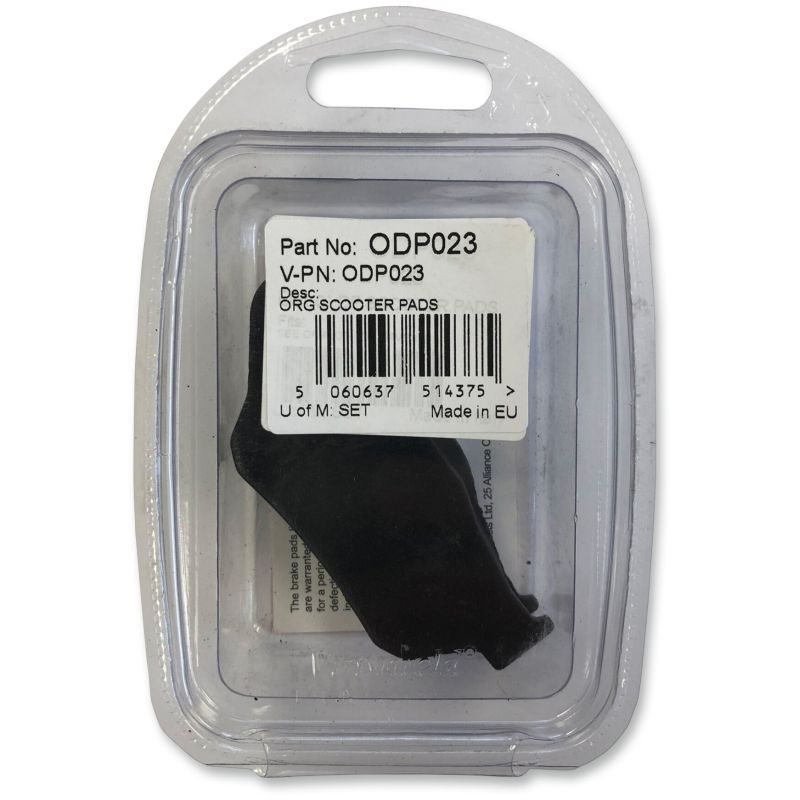 BRAKE PAD ORGANIC SCOOTER