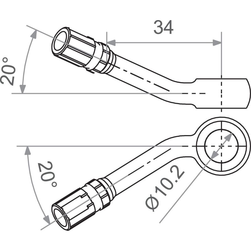 Raccord banjo Varioflex