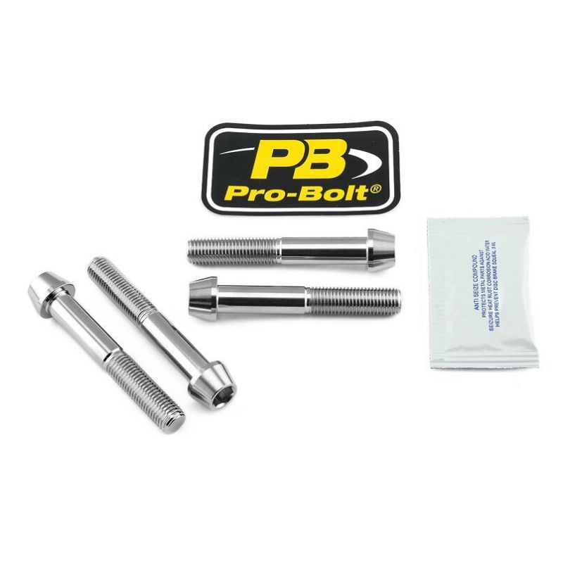 Kit de vis de fixation d'étrier en acier inoxydable