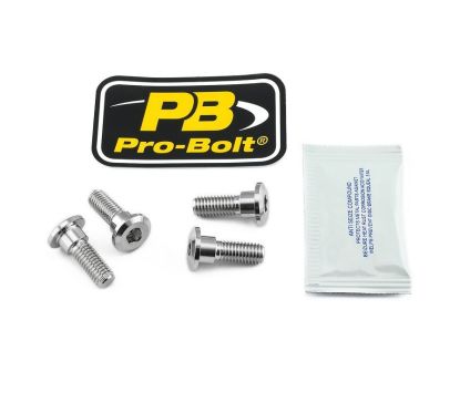 Kit de vis de fixation pour disque de frein inox