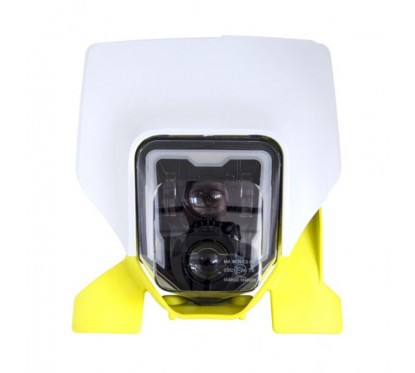 RACETECH Front Headlight Mask With Homologated LED Light