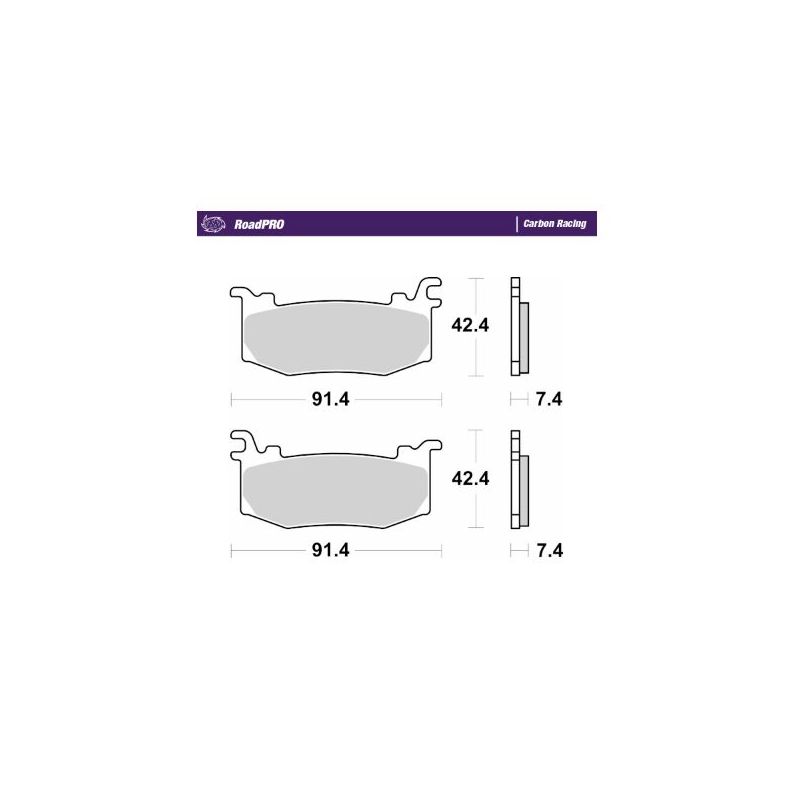 BRAKE PAD ROADPRO CARBON RACING